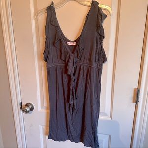 Blush size L grey top